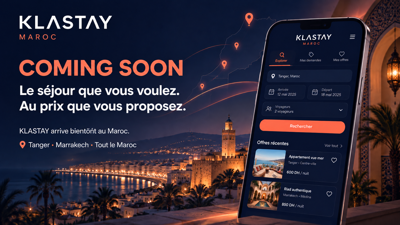 KLASTAY MAROC arrive bientôt